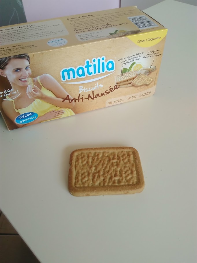 biscuit matilia grossesse nausee