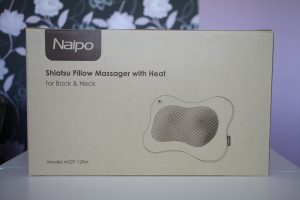 naipo coussin massage shiatsu fonction chauffante MGP-129M