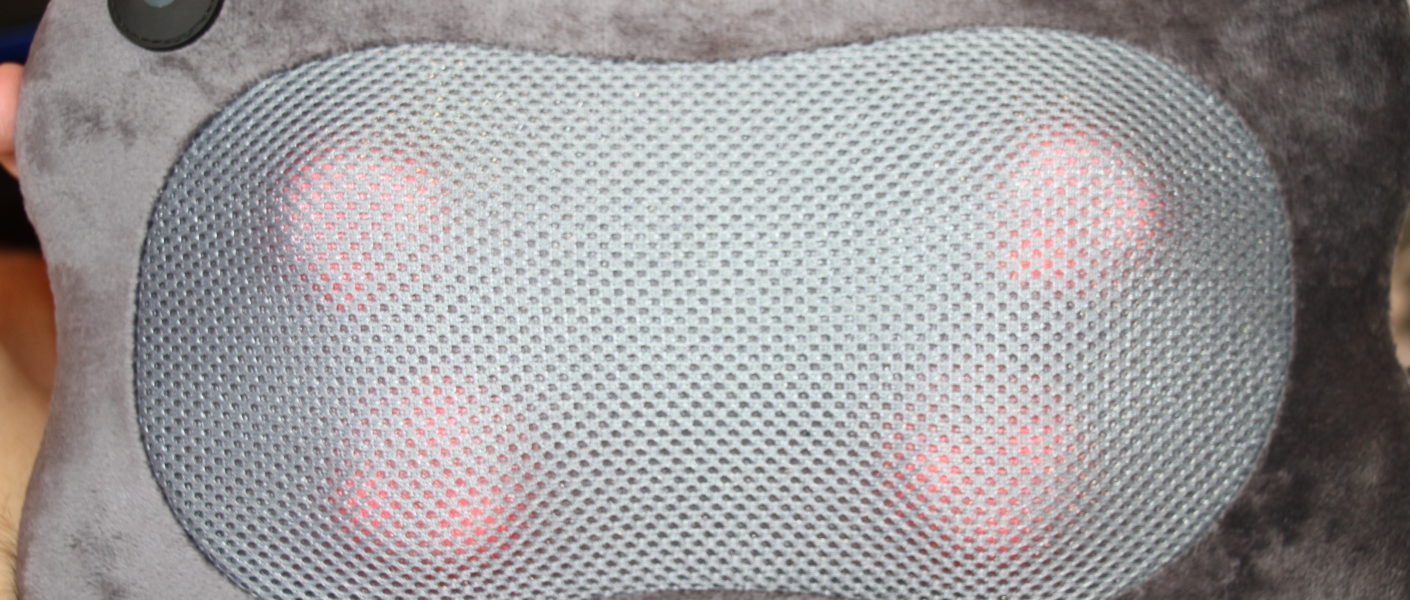 naipo coussin massage shiatsu fonction chauffante MGP-129M