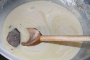 recette gâteau magique chocolat et caramel au beurre salé