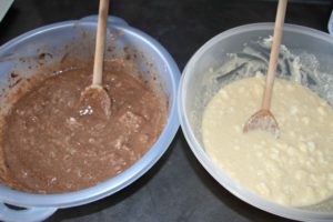 recette gâteau magique chocolat et caramel au beurre salé