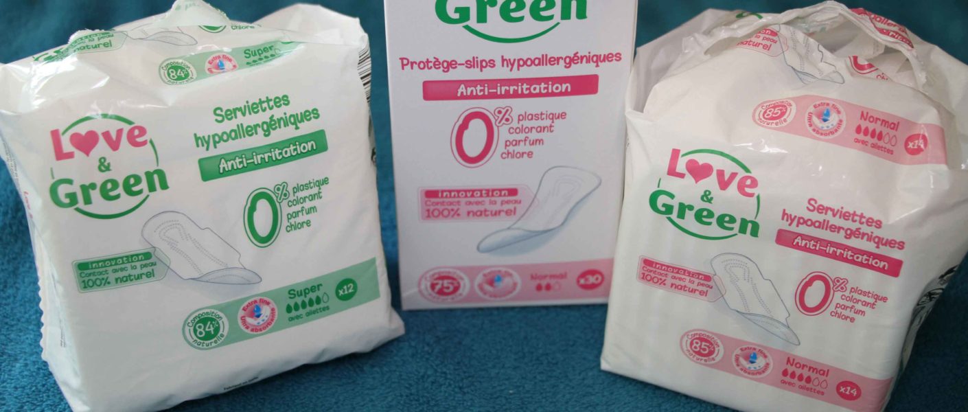 love and green protection hygiénique femme saine
