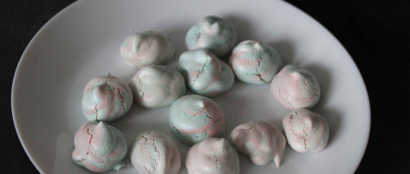 recette meringue arc en ciel