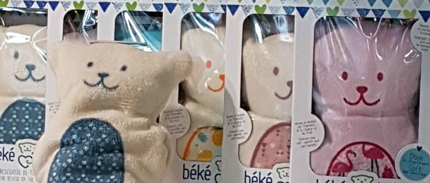 béké bobo ourson thérapeutique pour soulager les maux