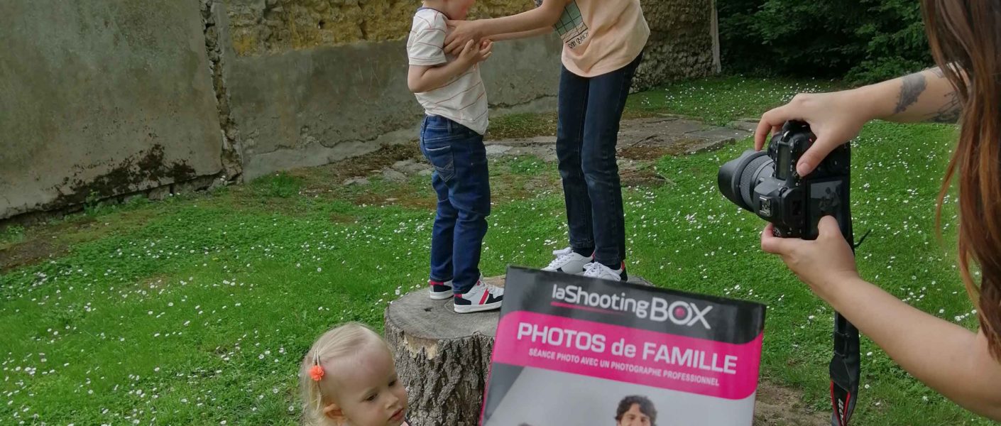 lashootingbox coffret cadeau shooting famille
