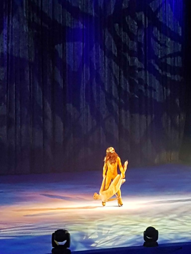 Disney sur glace la magie éternelle spectacle Maman jusqu au bout