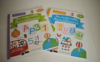 cahier montessori apprendre les lettres et chiffres larousse