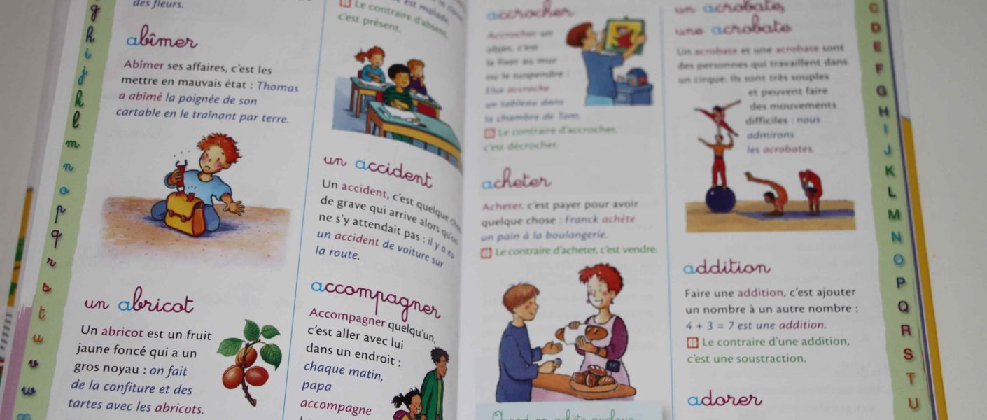 le dictionnaire des maternelles larousse