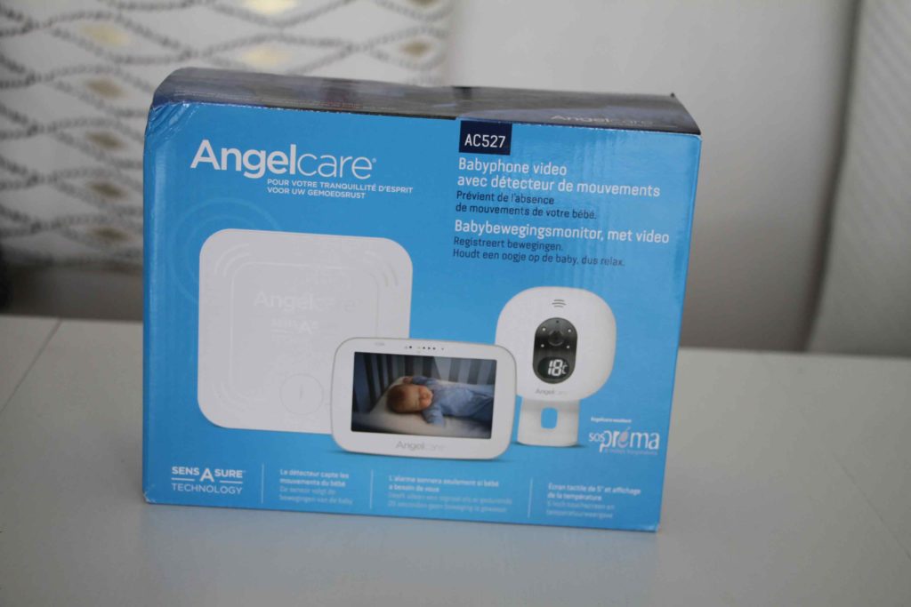 babyphone video avec détecteur de mouvements ac527 angelcare