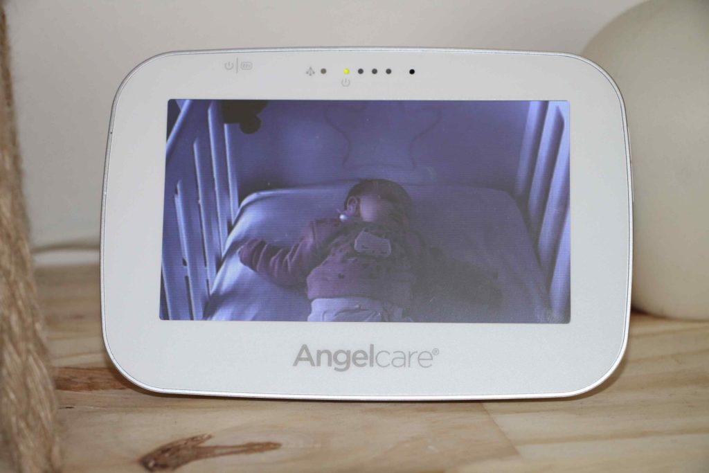 babyphone video avec détecteur de mouvements ac527 angelcare