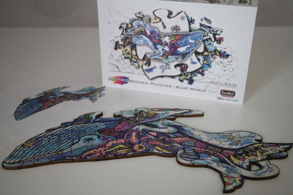 rainbow puzzle baleine gigamic