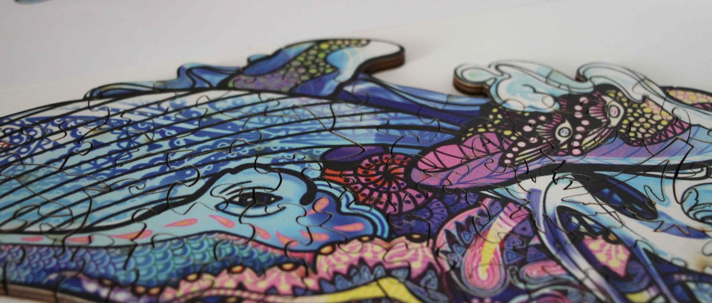 rainbow puzzle baleine gigamic