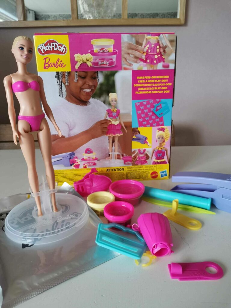 play-doh barbie pâte à modeler