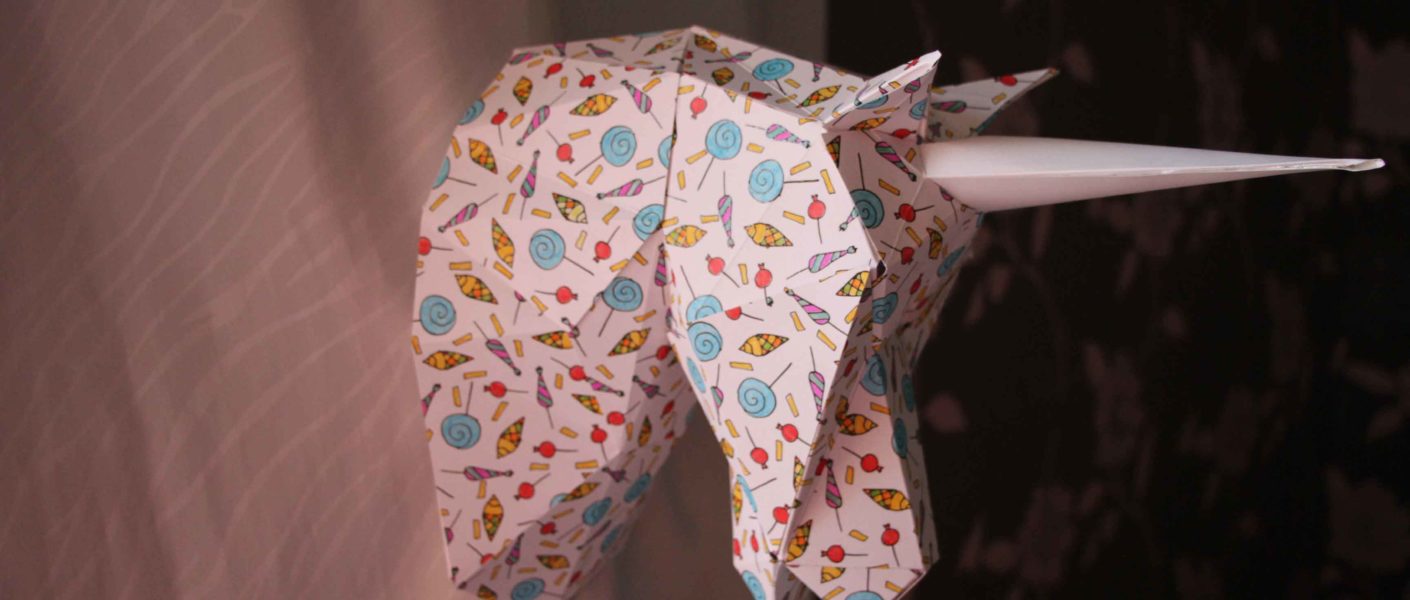 agent paper trophée petite licorne