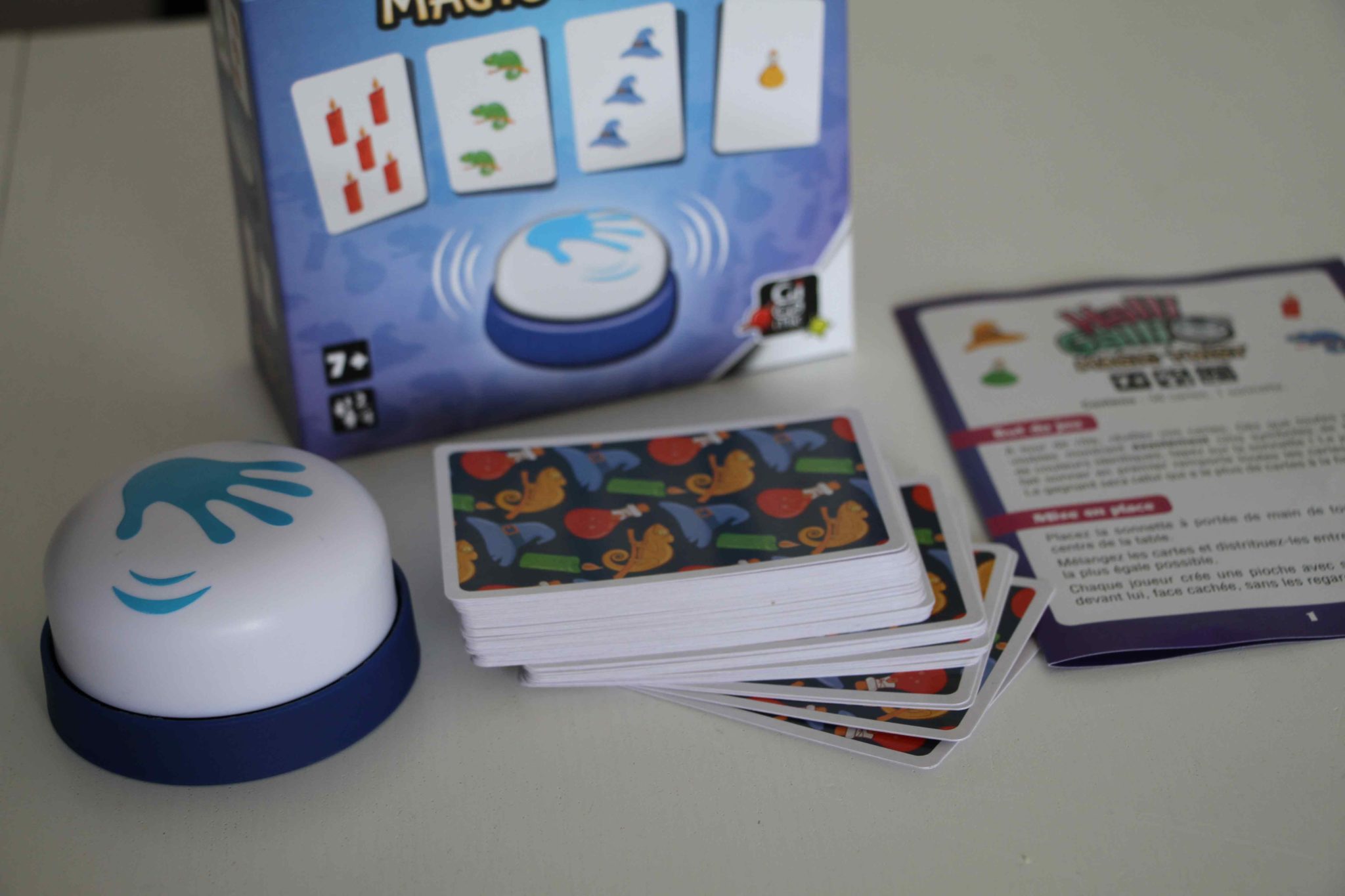 Gigamic Halli Galli – Gioco Di Carte Con Campanello, Per 2-6 Giocatori, Dai 6 Anni In Su, Edizione Francese