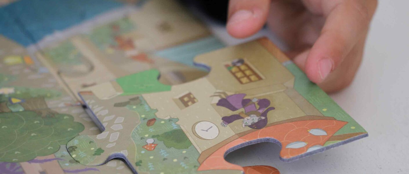 mon puzzle aventure game flow
