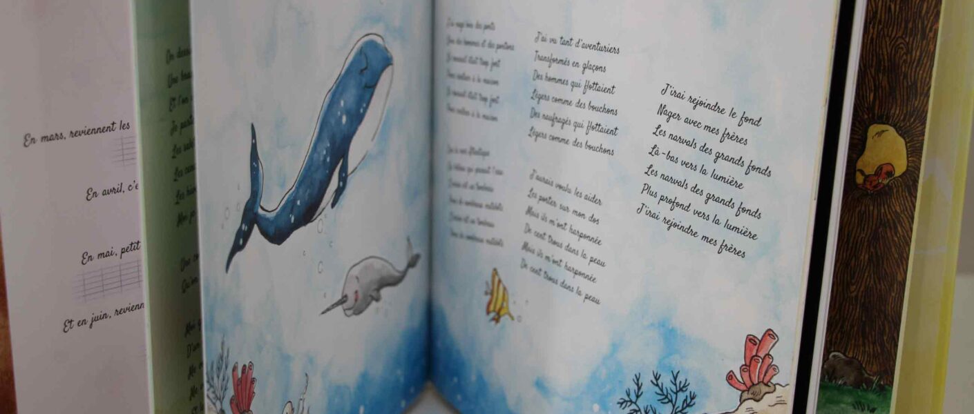 l'école des fables part en classe verte livre CD